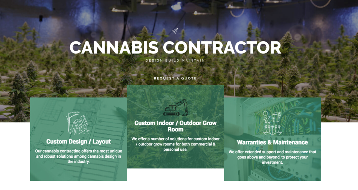 cannabis contractor canada